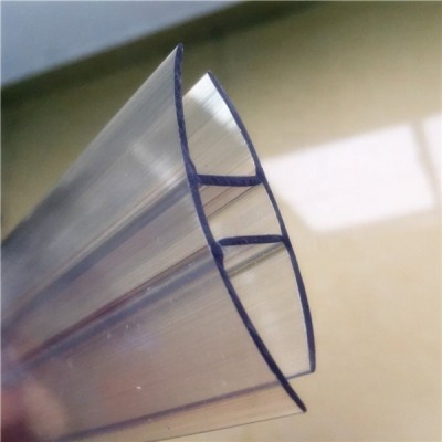 lexan u profiles for polycarbonate sheet/pc panel/pc sun sheet