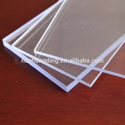 Clear plastic roofing polycarbonate sheet unbreakable glass roof